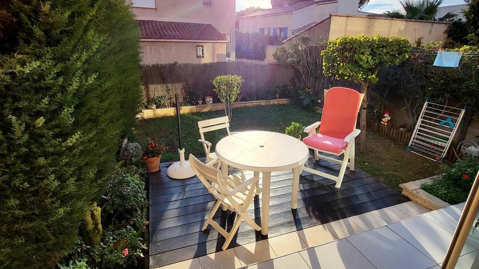 T2 Confortable Avec Jardin, Wi-Fi Et Parking A 400M Des Plages - Fr-1-316-345 سيكس-فور-لو-بلاج